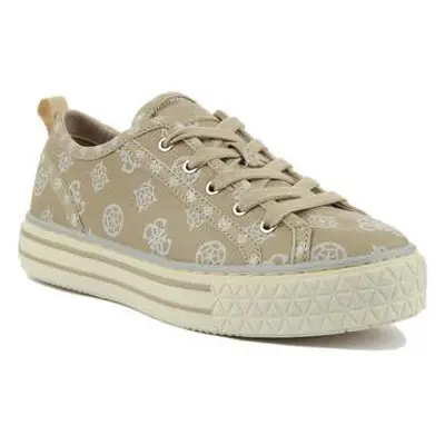 Guess Peytin Trainers women's Trainers in Brown