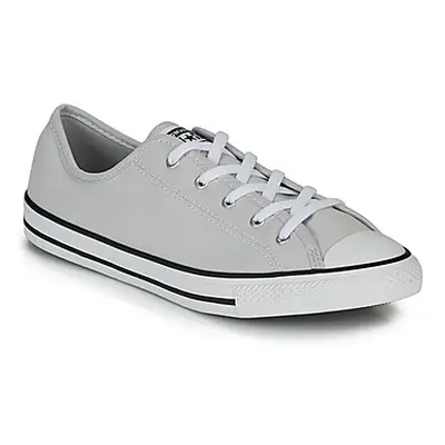 Converse CHUCK TAYLOR ALL STAR DAINTY GS CANVAS OX women's Shoes (Trainers) in Grey