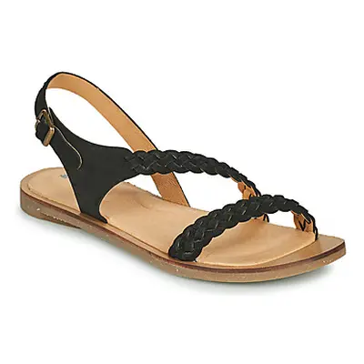 El Naturalista TULIP women's Sandals in Black