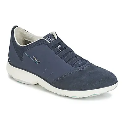 Geox NEBULA C women's Shoes (Trainers) in Blue