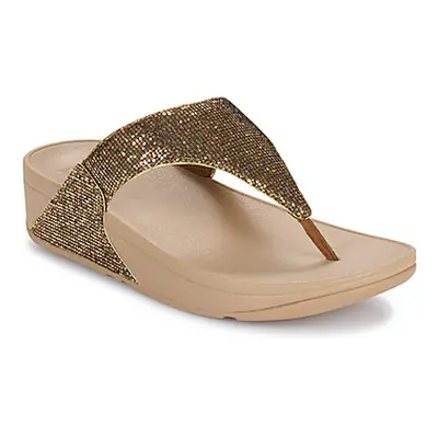 FitFlop LULU TOE POST women's Sandals in Gold