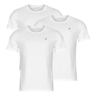 Tommy Hilfiger 3P SS TEE X3 men's T shirt in White