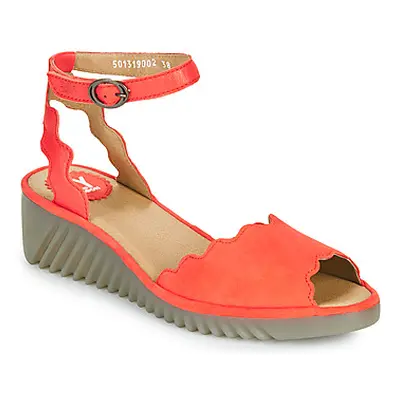 Fly London LUME women's Sandals in Red