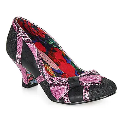 Irregular Choice Shake It women's Court Shoes in Black