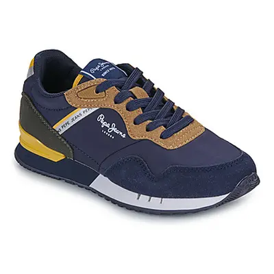 Pepe jeans LONDON CLASS B boys's Children's Shoes (Trainers) in Blue