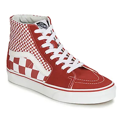 Vans SK8-Hi men's Shoes (High-top Trainers) in Red