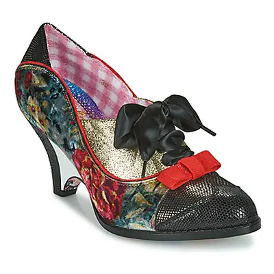 Irregular Choice Force of Beauty women's Court Shoes in Black