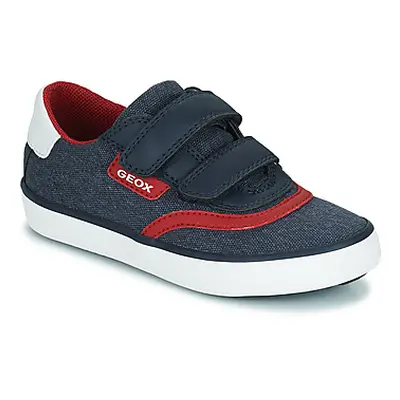 Geox J GISLI BOY A boys's Children's Shoes (Trainers) in Blue