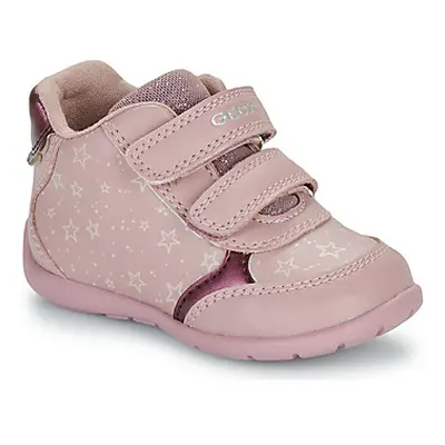 Geox B ELTHAN GIRL girls's Children's Shoes (Trainers) in Pink