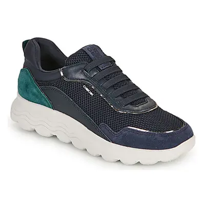 Geox D SPHERICA D women's Shoes (Trainers) in Marine