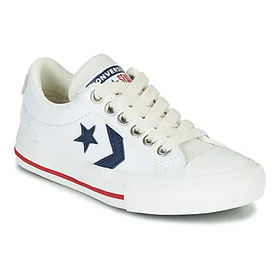 Converse STAR PLAYER EV - OX girls's Children's Shoes (Trainers) in White