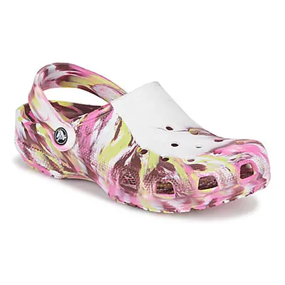 Crocs CLASSIC MARBLED CLOG men's Clogs (Shoes) in Multicolour