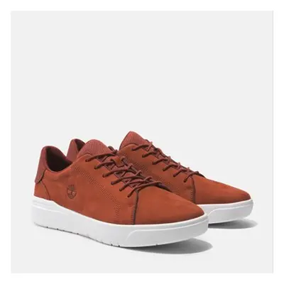 Timberland SENECA BAY LEATHER OX men's Shoes (Trainers) in Red