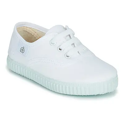 Citrouille et Compagnie KIPPI BOU boys's Children's Shoes (Trainers) in White