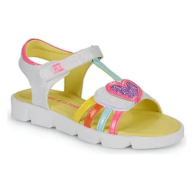 Agatha Ruiz de la Prada SMILEN girls's Children's Sandals in White