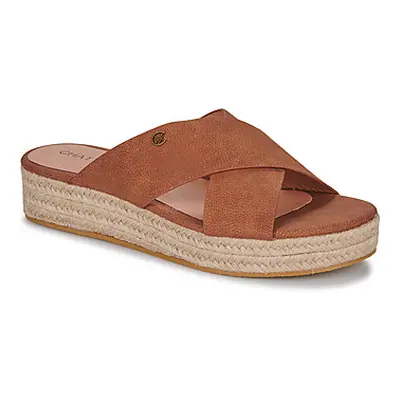 Chattawak CARTHA women's Mules / Casual Shoes in Brown