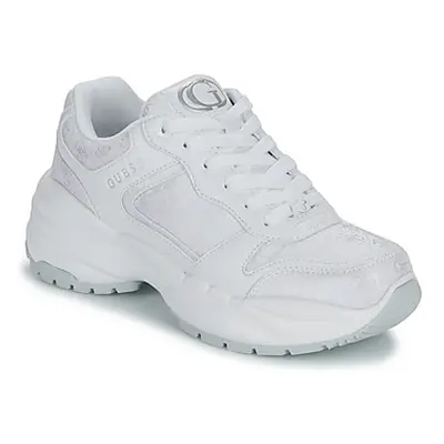 Guess SAMNIE women's Shoes (Trainers) in White