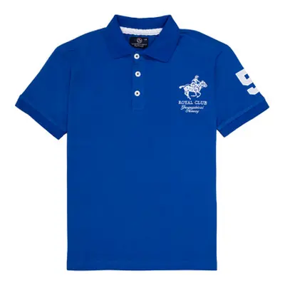 Geographical Norway KAMPAI boys's Children's polo shirt in Blue