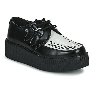 TUK Viva Hi Sole Creeper men's Casual Shoes in Black