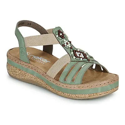 Rieker - women's Sandals in Green