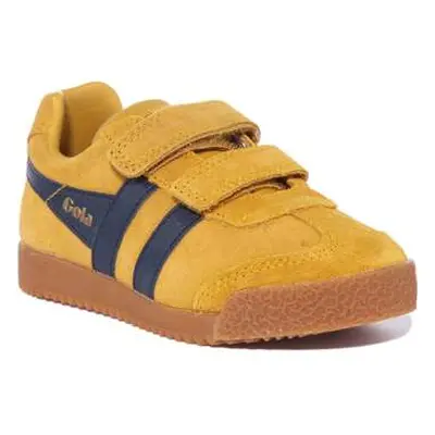 Gola Harrier Velcro girls's Trainers in Yellow