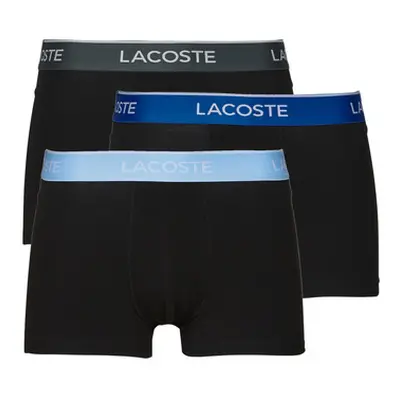 Lacoste 5H3401 X3 men's Boxer shorts in Black