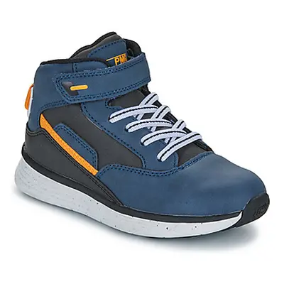 Primigi B G TIMBY boys's Children's Shoes (High-top Trainers) in Blue