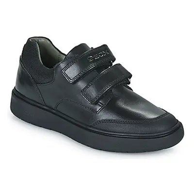 Geox J RIDDOCK B. F men's Shoes (Trainers) in Black