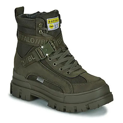 Buffalo ASPHA COM1 women's Mid Boots in Kaki