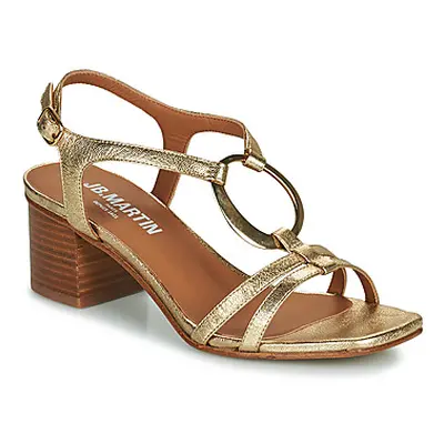 JB Martin ECUME women's Sandals in Gold