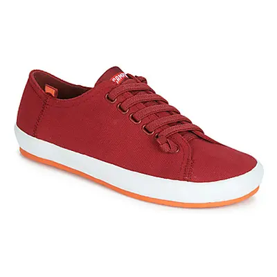 Camper PEU RAMBLA VULCANIZADO women's Casual Shoes in Red