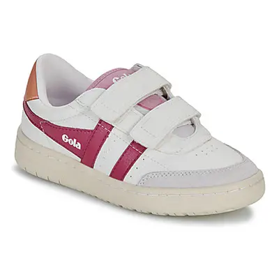 Gola Falcon Strap girls's Children's Shoes (Trainers) in White