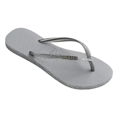 Havaianas SLIM SPARKLE II women's Flip flops / Sandals (Shoes) in Grey