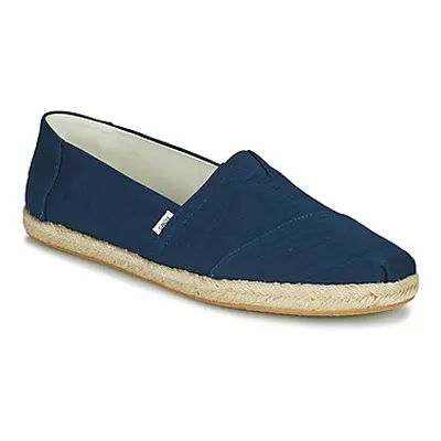 Toms ALPARGATA ROPE men's Espadrilles / Casual Shoes in Blue