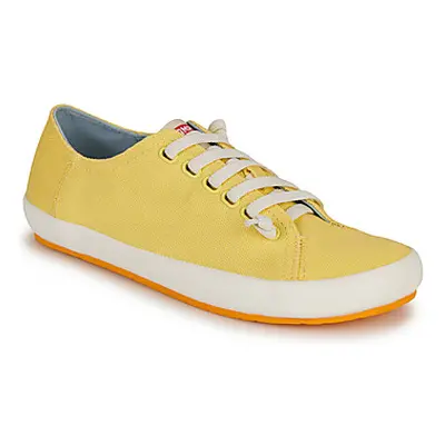 Camper PEU RAMBLA women's Shoes (Trainers) in Yellow