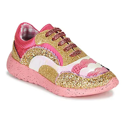 Irregular Choice Jigsaw women's Shoes (Trainers) in Pink