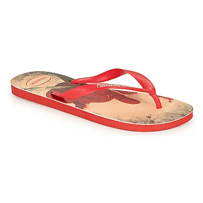 Havaianas TOP MARVEL men's Flip flops / Sandals (Shoes) in Red