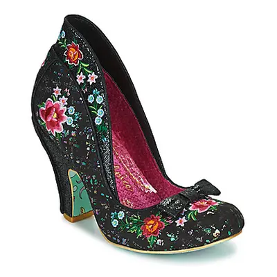 Irregular Choice Fancy Folk women's Court Shoes in Black