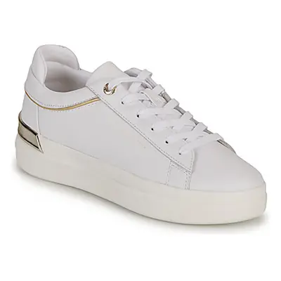 Tommy Hilfiger LUX METALLIC CUPSOLE SNEAKER women's Shoes (Trainers) in White