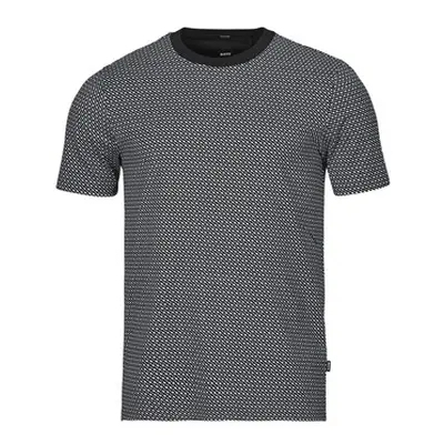 BOSS H-Thompson 204 men's T shirt in Black