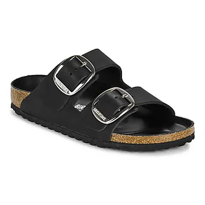 Birkenstock Arizona Big Buckle LEOI Black HEX women's Mules / Casual Shoes in Black