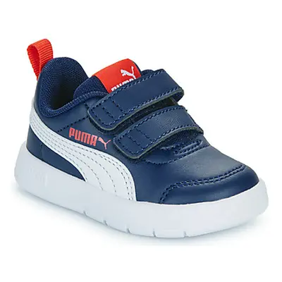 Puma Courtflex V3 V Inf boys's Children's Shoes (Trainers) in Blue