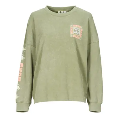 Roxy EAST SIDE MIDWEIGHT LS women's in Green