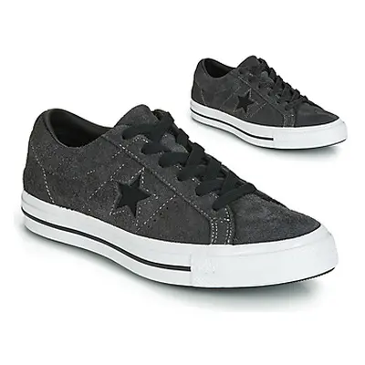 Converse ONE STAR - OX men's Shoes (Trainers) in Grey