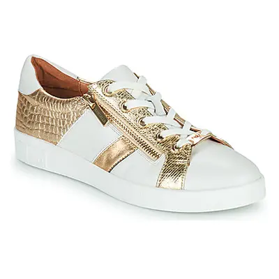 Mam'Zelle Bora women's Shoes (Trainers) in Gold