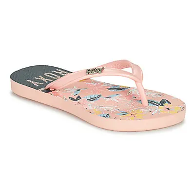 Roxy RG VIVA STAMP II girls's Children's Flip flops / Sandals in Pink