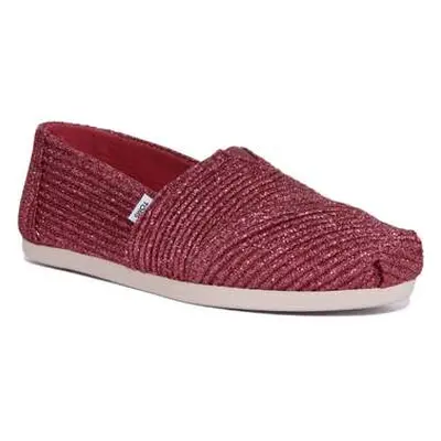 Toms Alpargata Glimmer women's Espadrilles / Casual Shoes in Pink