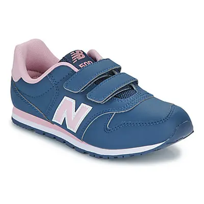 New Balance 500 girls's Children's Shoes (Trainers) in Marine