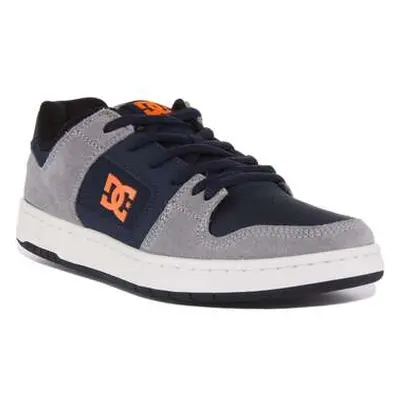 DC Shoes Manteca 4 Grey Blue For Men men's Trainers in Grey