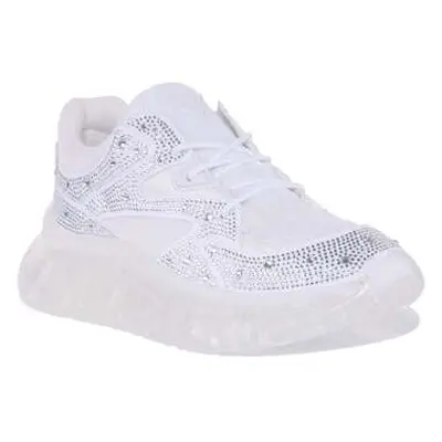 Guess Fl7Claesu12 Clarisse women's Trainers in White